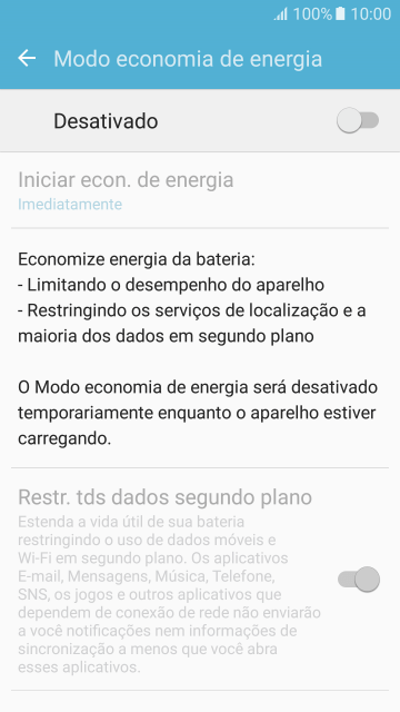 Pressione o indicador para ativar a função. Pressione o indicador para ativar a função.