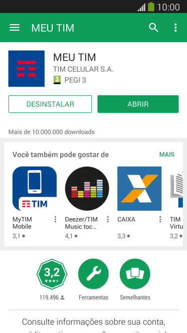 Pressione a tecla de início para finalizar e voltar à tela inicial. Pressione a tecla de início para finalizar e voltar à tela inicial.