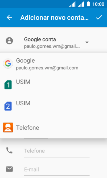 Pressione Telefone. Pressione Telefone.