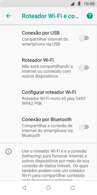 Pressione Configurar roteador Wi-Fi. Pressione Configurar roteador Wi-Fi.