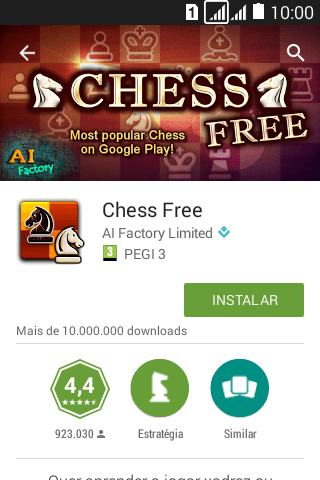 Pressione INSTALAR. Pressione INSTALAR.