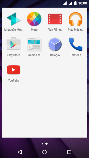 Pressione Play Store. Pressione Play Store.