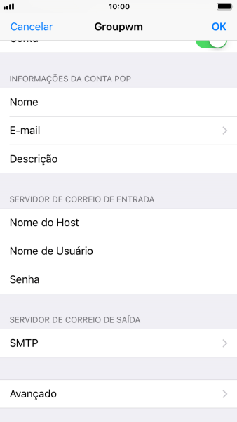 Pressione SMTP. Pressione SMTP.