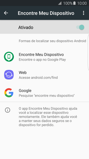 Pressione o indicador para ativar a função. Pressione o indicador para ativar a função.