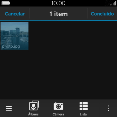Pressione Concluído. Pressione Concluído.