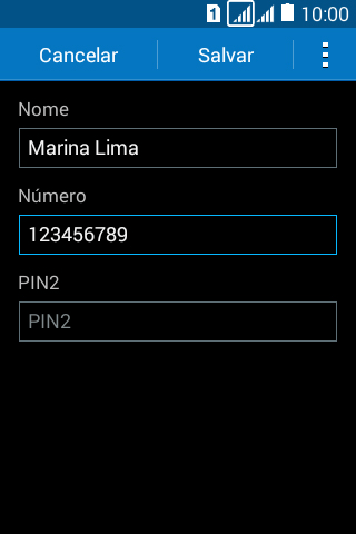 Pressione PIN2. Pressione PIN2.