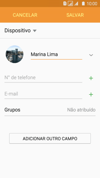 Pressione Nº de telefone, e digite o número de telefone. Pressione Nº de telefone, e digite o número de telefone.