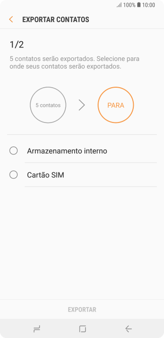 Pressione Cartão SIM. Pressione Cartão SIM.