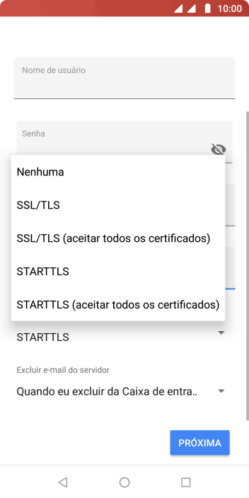 Pressione Nenhuma para desativar a função. Pressione Nenhuma para desativar a função.