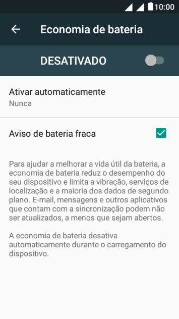 Pressione o indicador para ativar a função. Pressione o indicador para ativar a função.