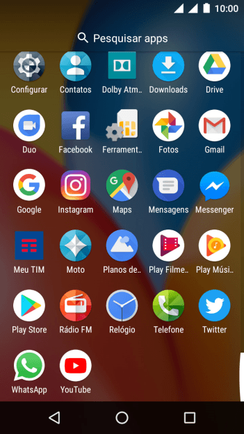 Pressione Play Store. Pressione Play Store.