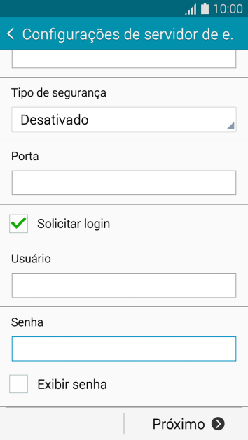 Pressione Próximo. Pressione Próximo.