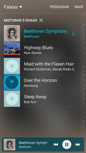 Pressione o título da música. Pressione o título da música.