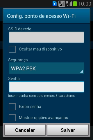 Pressione Salvar. Pressione Salvar.