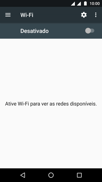 Pressione o indicador para ativar a função. Pressione o indicador para ativar a função.