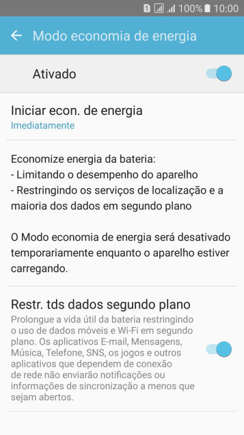 Pressione a tecla de início para finalizar e voltar à tela inicial. Pressione a tecla de início para finalizar e voltar à tela inicial.