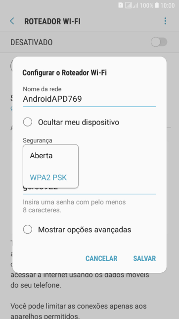 Pressione WPA2 PSK para proteger seu Roteador Wi-Fi com uma senha. Pressione WPA2 PSK para proteger seu Roteador Wi-Fi com uma senha.