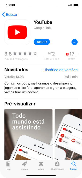 Deslize para cima a partir da parte de baixo da tela para finalizar e voltar para a tela inicial. Deslize para cima a partir da parte de baixo da tela para finalizar e voltar para a tela inicial.