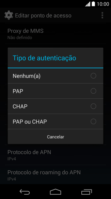 Pressione PAP ou CHAP. Pressione PAP ou CHAP.