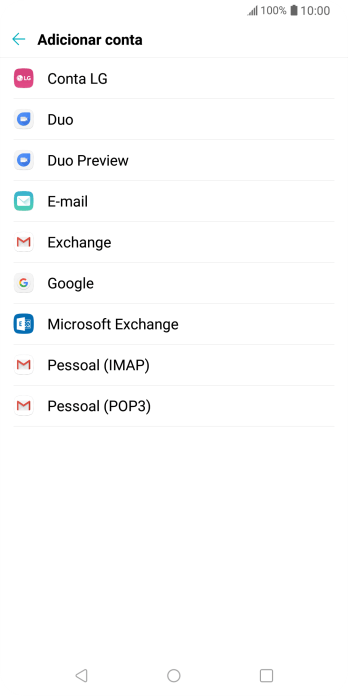 Pressione E-mail. Pressione E-mail.