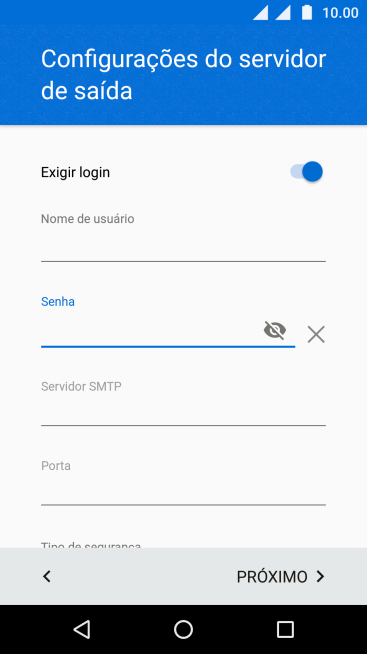 Pressione PRÓXIMO. Pressione PRÓXIMO.
