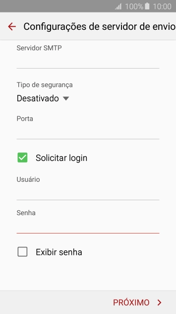 Pressione PRÓXIMO. Pressione PRÓXIMO.