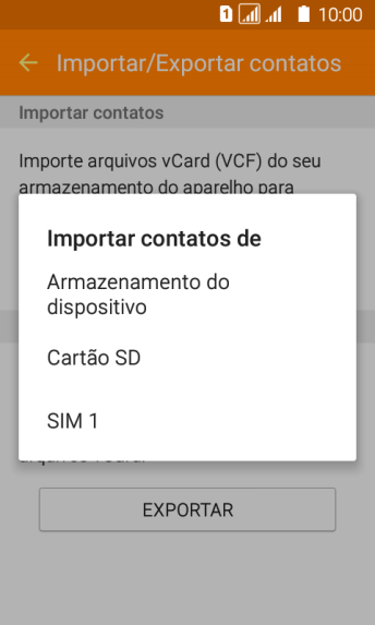 Pressione o chip desejado. Pressione o chip desejado.