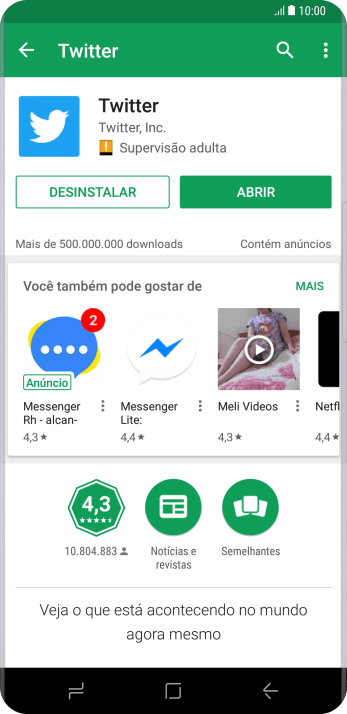 Pressione a tecla de início para finalizar e voltar à tela inicial. Pressione a tecla de início para finalizar e voltar à tela inicial.