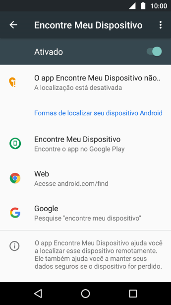 Pressione o indicador para ativar a função. Pressione o indicador para ativar a função.