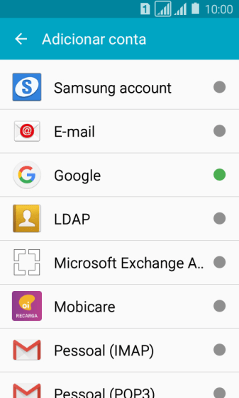 Pressione Google. Pressione Google.