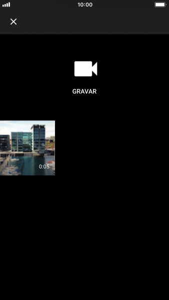 Pressione o vídeo desejado. Pressione o vídeo desejado.