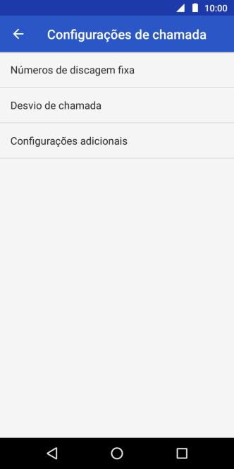 Pressione Configurações adicionais. Pressione Configurações adicionais.