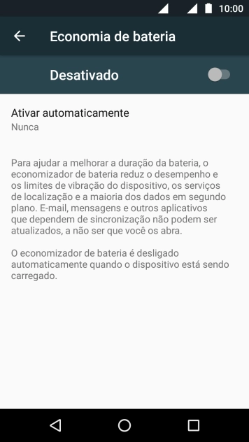 Pressione o indicador para ativar a função. Pressione o indicador para ativar a função.