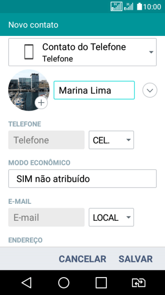 Pressione Telefone, e digite o número de telefone. Pressione Telefone, e digite o número de telefone.