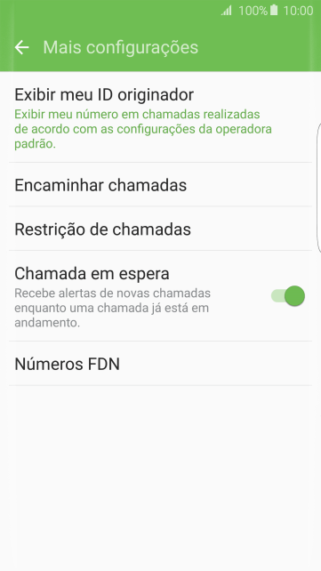 Pressione o indicador ao lado de Pressione o indicador ao lado de