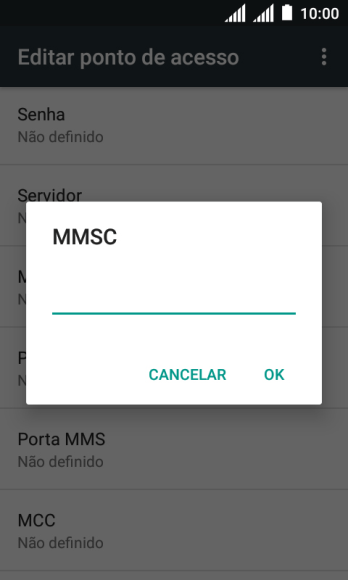 Digite http://mms.tim.br e pressione OK. Digite http://mms.tim.br e pressione OK.