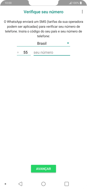 Pressione a lista suspensa. Pressione a lista suspensa.