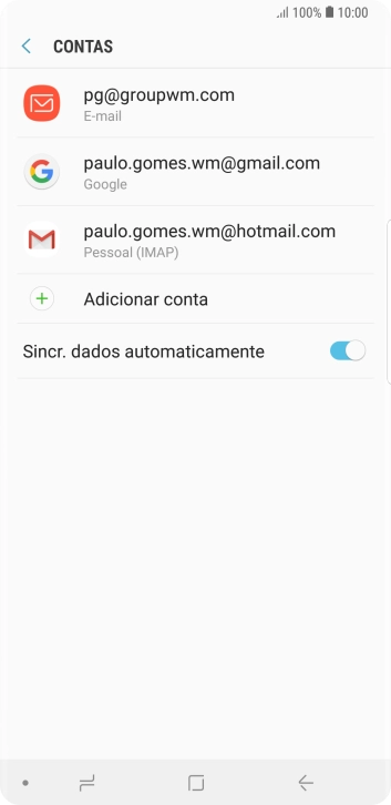 Pressione o indicador ao lado de Pressione o indicador ao lado de