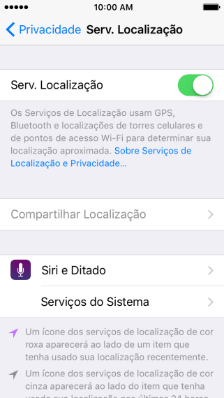 Pressione o indicador ao lado de Pressione o indicador ao lado de