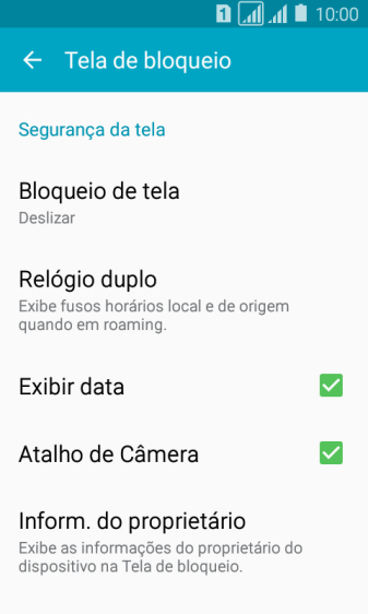 Pressione Bloqueio de tela. Pressione Bloqueio de tela.