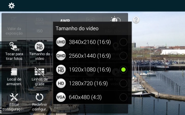 Pressione a configuração desejada. Pressione a configuração desejada.