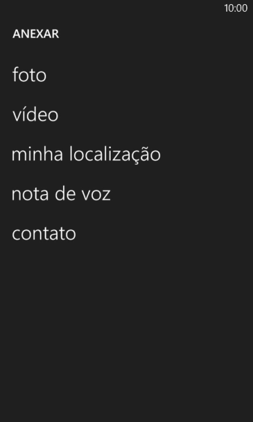 Pressione foto, e navegue até a pasta desejada. Pressione foto, e navegue até a pasta desejada.
