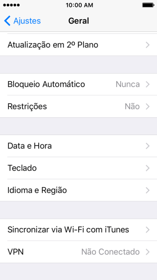 Pressione Idioma e Região. Pressione Idioma e Região.