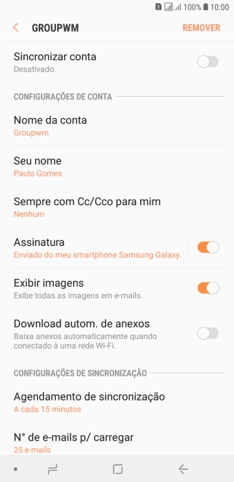 Pressione o indicador ao lado de Pressione o indicador ao lado de