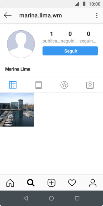 Pressione Seguir. Pressione Seguir.