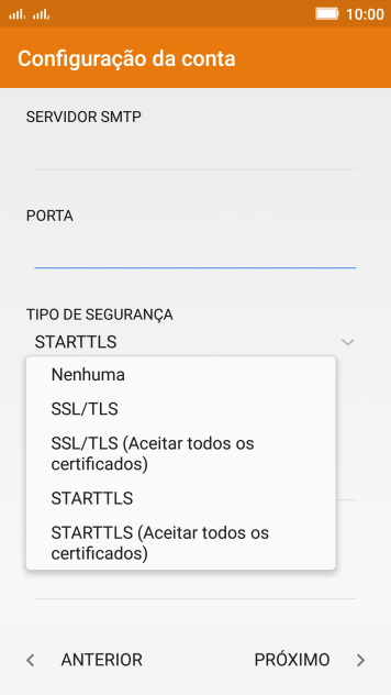 Pressione Nenhuma para ativar ou desativar a função. Pressione Nenhuma para ativar ou desativar a função.