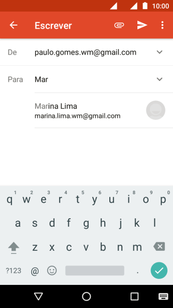 Pressione o contato desejado. Pressione o contato desejado.