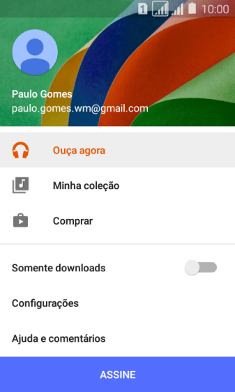 Pressione Minha coleção. Pressione Minha coleção.