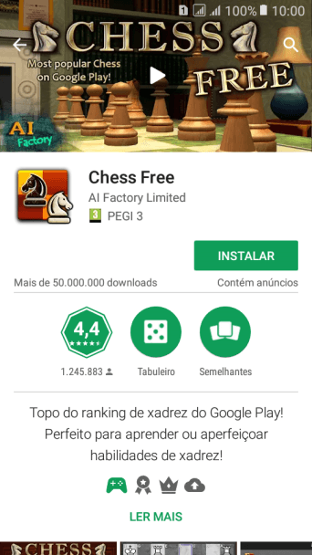 Pressione INSTALAR, e siga as indicações da tela para instalar o app. Pressione INSTALAR, e siga as indicações da tela para instalar o app.