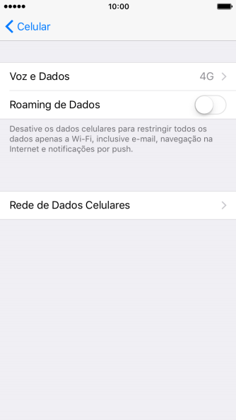 Pressione Voz e Dados. Pressione Voz e Dados.